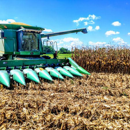 Clayton James 2018 harvest photo